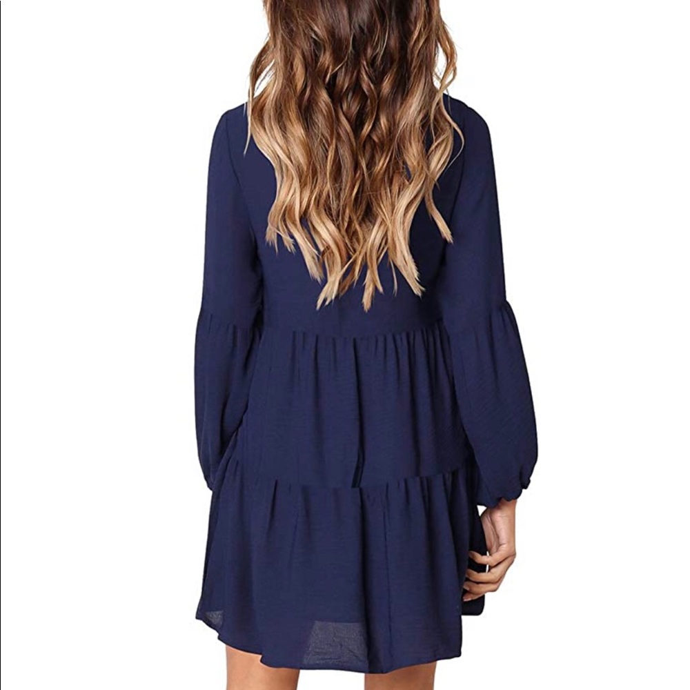 Amoretu | Long Sleeves Tunic Dress - NWOT - Picture 3 of 7